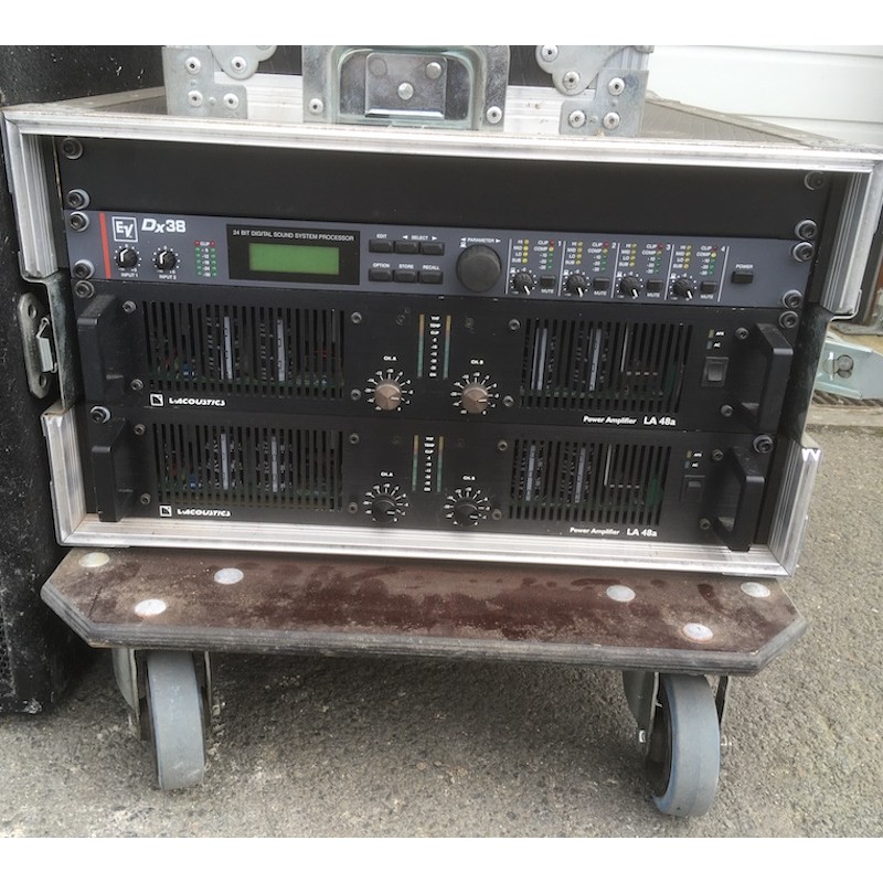 Rack 2 x LA48 + DX38